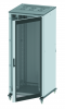 Напольный шкаф 42U Ш600хГ1000 передняя дверь стекло, задняя глухая дверь, крыша укомплектована вводо
