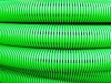 Труба гибкая двустенная дренажная д.110мм, класс SN8, перфорация 360 град., цвет зеленый