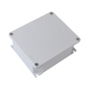 Коробка ответвительная алюминиевая окрашенная,IP66, RAL9006, 128х103х55мм