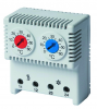 Сдвоенный термостат, диапазон температур для NC контакта: 10-50°C; для