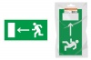 Знак "Направление к эвакуационному выходу налево" 350х124мм для ССА инд. упаковка TDM